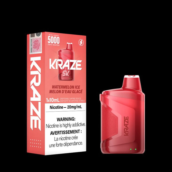 Kraze 5000 Disposable Vape ( Not for sale in B.C )
