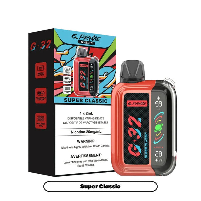 G - Prime Disposable vape ( 30K Puffs )