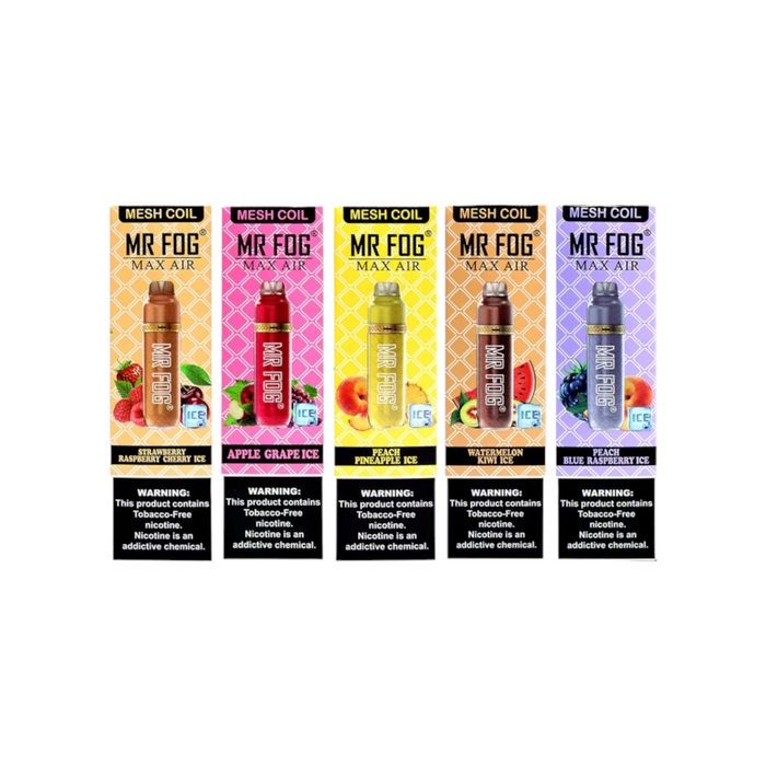 Mr. Fog Max Air Disposable ( Not for sale in B.C ) WESTSIDE Mr. Fog Max Air Disposable ( Not for sale in B.C ) WESTSIDE