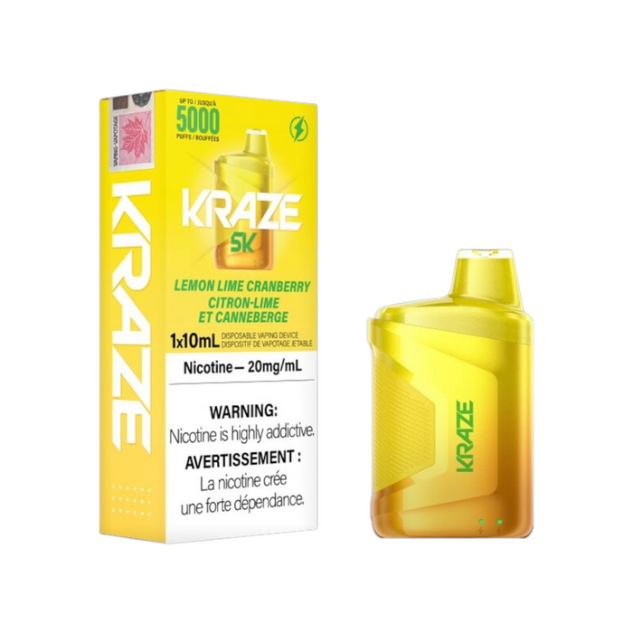 Kraze 5000 Disposable Vape ( Not for sale in B.C )