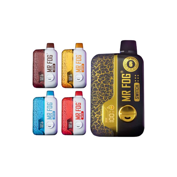 Mr. Fog Switch Flavours Mr Fog Switch 5500 Puffs Disposable Vape All Flavors Apvs Mr. Fog Switch Flavours Mr Fog Switch 5500 Puffs Disposable Vape All Flavors Apvs