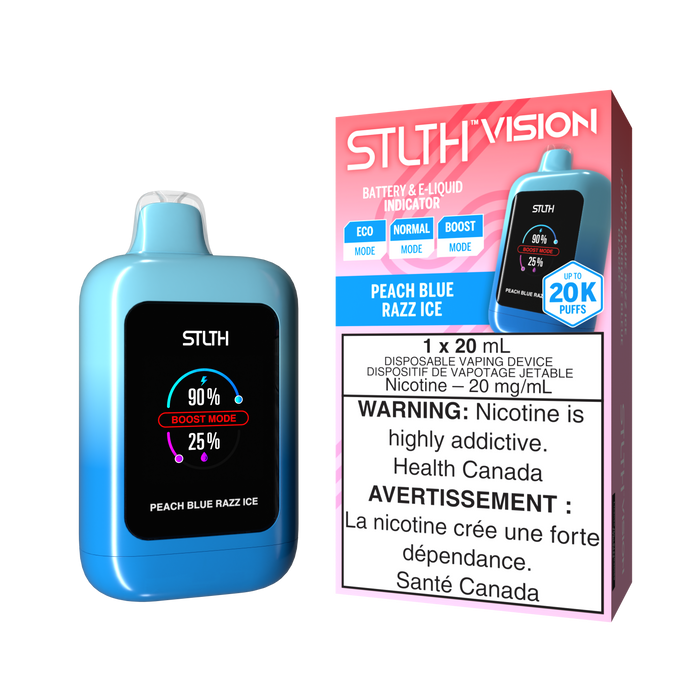 Stlth Vision Disposable Vape 20K Puffs ( Not for sale in B.C ) WESTSIDE Stlth Vision Disposable Vape 20K Puffs ( Not for sale in B.C ) WESTSIDE