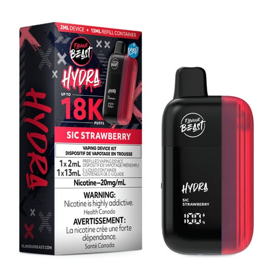 Flavour Beast Hydra 18k Puffs