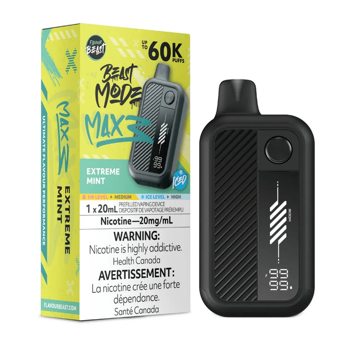 FlavourBeast Beast Mode Max 3 60K puffs ( Not for sale in B.C )