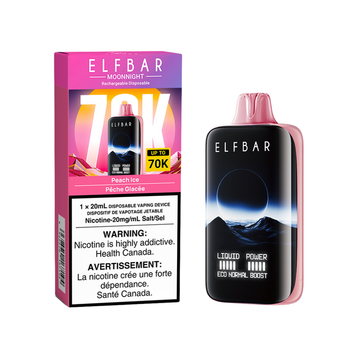 Elf Bar Moonnight 70K puffs Disposable ( Not for sale in B.C )
