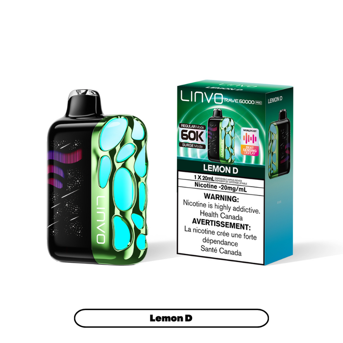 Linvo Rave 60000 Pro (60K Puffs) Comming Soon