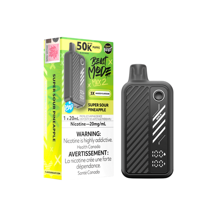 FlavourBeast BeastMode Max 2 50K puffs ( Not for sale in B.C )