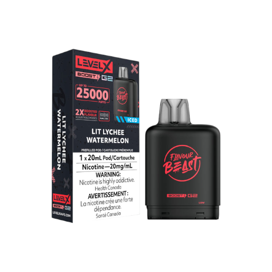 Flavor Beast Level X G2 pods ( Not for sale in B.C )